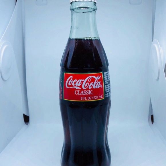 Vintage 90s Coca-Cola Collectible Bottle - Picture 3 of 4